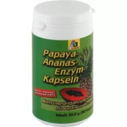 PAPAYA ANANAS Enzymcapsules, 60 st