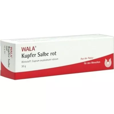 KUPFER SALBE rood, 30 gr KUPFER SALBE rood, 30 gr