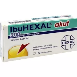 IBUHEXAL acuut 200 filmomhulde tabletten, 20 stuks