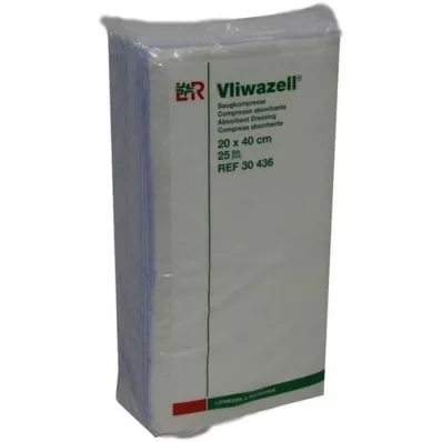 VLIWAZELL Zuigkompressen niet-steriel 20x40 cm, 25 stuks VLIWAZELL Zuigkompressen niet-steriel 20x40 cm, 25 stuks