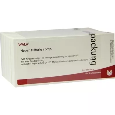 HEPAR SULFURIS COMP.Ampullen, 50X1 ml HEPAR SULFURIS COMP.Ampullen, 50X1 ml