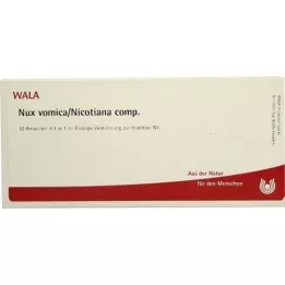 NUX VOMICA/NICOTIANA comp. ampullen, 10X1 ml