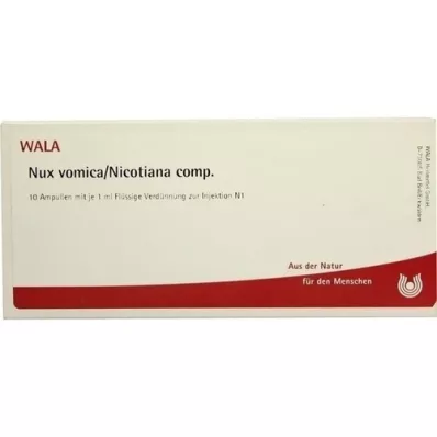 NUX VOMICA/NICOTIANA comp. ampullen, 10X1 ml