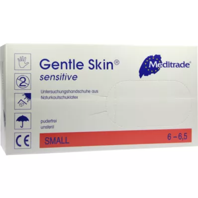 GENTLE SKIN Gevoelige U.Hands.Lat.unster.pf maat S, 100 stuks GENTLE SKIN Gevoelige U.Hands.Lat.unster.pf maat S, 100 stuks