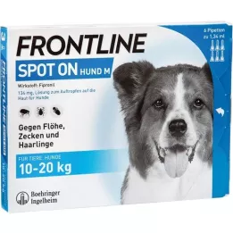 FRONTLINE Spot op H 20 dierenarts.Oplossing, 6 st