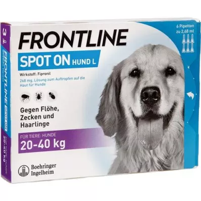 FRONTLINE Spot op H 40 dierenarts.Oplossing, 6 st FRONTLINE Spot op H 40 dierenarts.Oplossing, 6 st