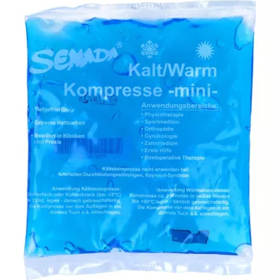 SENADA Koud-warm kompres mini 10x10 cm, 1 stuk