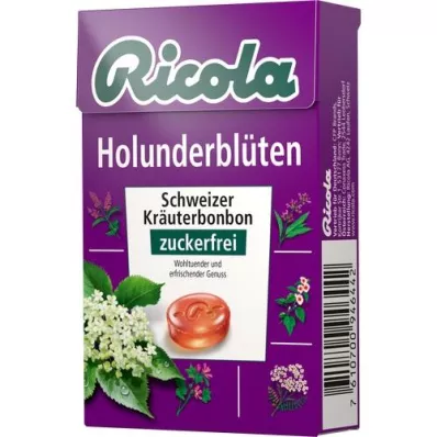 RICOLA o.Z.Doosje vlierbloesemsnoepjes, 50 g