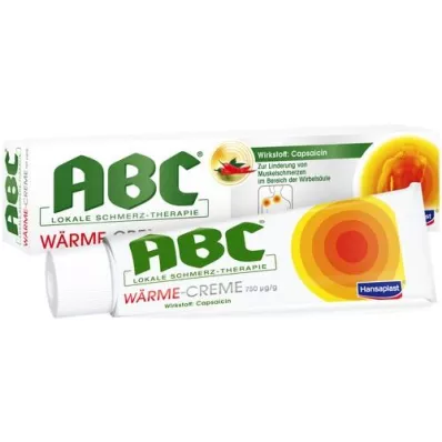 ABC Warmtecrème Capsicum Hansaplast med, 50 g ABC Warmtecrème Capsicum Hansaplast med, 50 g