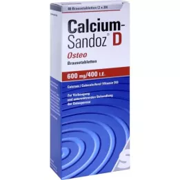 CALCIUM SANDOZ D Osteo bruistabletten, 40 st