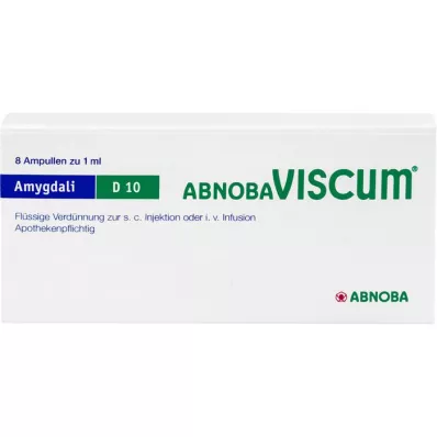ABNOBAVISCUM Amygdali D 10 ampullen, 8 stuks
