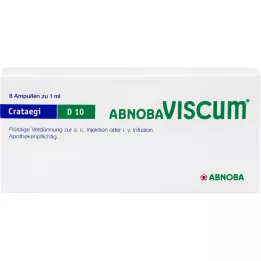 ABNOBAVISCUM Crataegi D 10 ampullen, 8 stuks