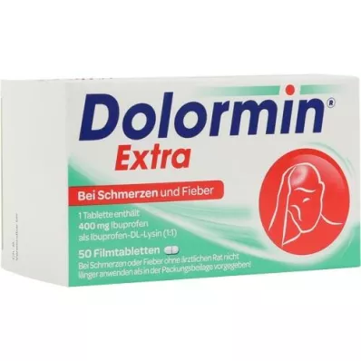 DOLORMIN extra filmomhulde tabletten, 50 stuks