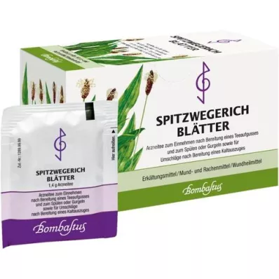 SPITZWEGERICHBLÄTTER Filterzak, 20X1,4 g SPITZWEGERICHBLÄTTER Filterzak, 20X1,4 g