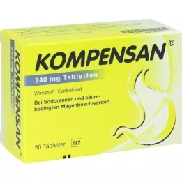 KOMPENSAN Tabletten 340 mg, 50 stuks