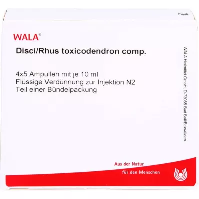 DISCI/Rhus toxicodendron comp.ampullen, 20X10 ml DISCI/Rhus toxicodendron comp.ampullen, 20X10 ml
