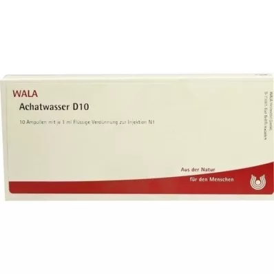 ACHATWASSER D 10 ampullen, 10X1 ml ACHATWASSER D 10 ampullen, 10X1 ml