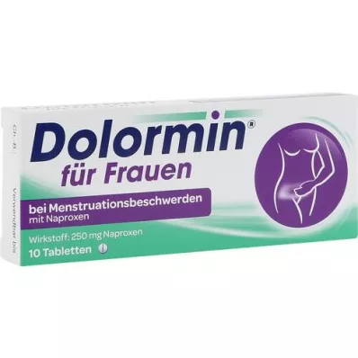 DOLORMIN voor damestabletten, 10 stuks DOLORMIN voor damestabletten, 10 stuks