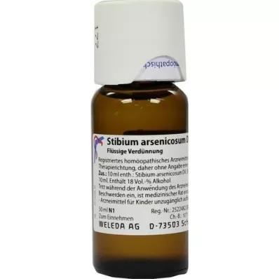 STIBIUM ARSENICOSUM D 8 Verdunning, 50 ml