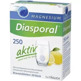 MAGNESIUM DIASPORAL 250 actieve bruistabletten, 20 st