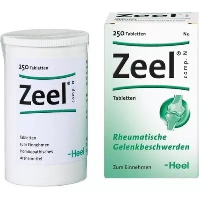 ZEEL comp.N tabletten, 250 st ZEEL comp.N tabletten, 250 st