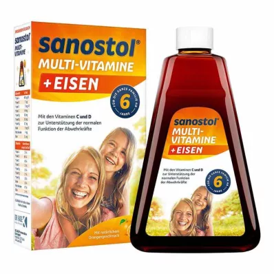 SANOSTOL plus ijzersap, 230 ml SANOSTOL plus ijzersap, 230 ml