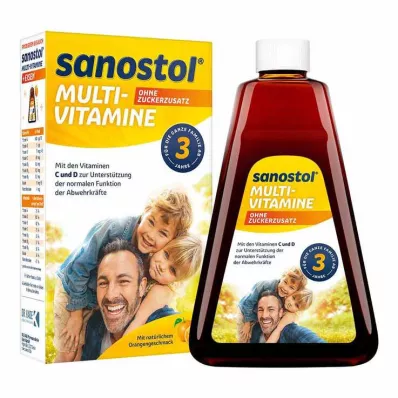 SANOSTOL Sap zonder toegevoegde suiker, 230 ml
