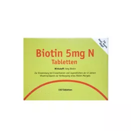 BIOTIN 5 mg N tabletten, 150 st