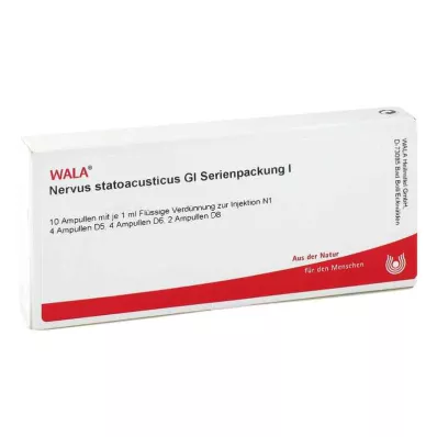 NERVUS STATOACUSTICUS GL Serieverpakking 1 ampullen, 10X1 ml