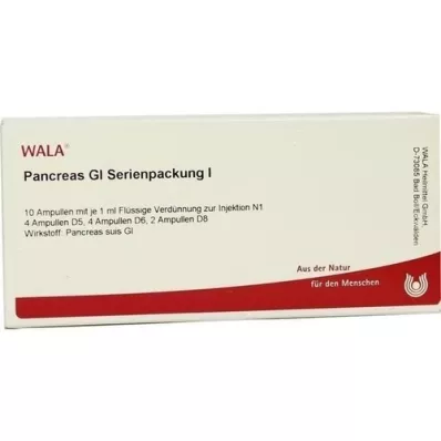 PANCREAS GL Serieverpakking 1 ampullen, 10X1 ml