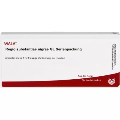 REGIO substantiae nigrae GL Seriële verpakking van ampullen, 10X1 ml