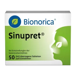SINUPRET Gecoate tabletten, 50 stuks