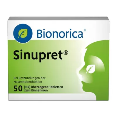 SINUPRET Gecoate tabletten, 50 stuks SINUPRET Gecoate tabletten, 50 stuks