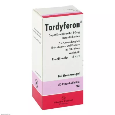TARDYFERON Retard tabletten, 50 stuks
