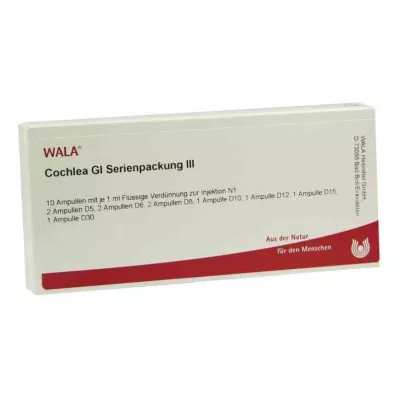 COCHLEA GL Serieverpakking 3 ampullen, 10X1 ml