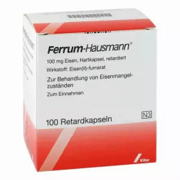 FERRUM HAUSMANN capsules met vertraagde afgifte, 100 stuks