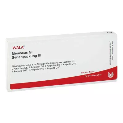 MENISCUS GL Serieverpakking 3 ampullen, 10X1 ml