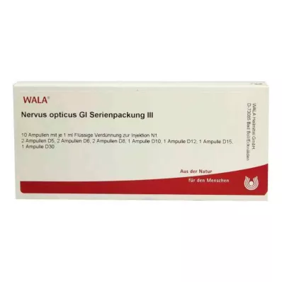 NERVUS OPTICUS GL Serieverpakking 3 ampullen, 10X1 ml NERVUS OPTICUS GL Serieverpakking 3 ampullen, 10X1 ml