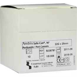 AMBIX Safe-Can Portpunkt.Kan.22 Gx25 mm gebogen, 10 st