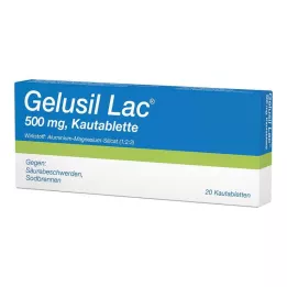 GELUSIL LAC Kauwtabletten, 20 stuks