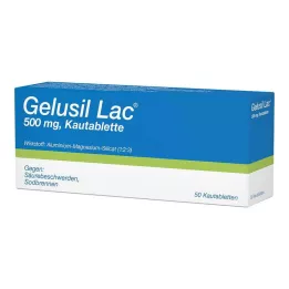 GELUSIL LAC Kauwtabletten, 50 stuks