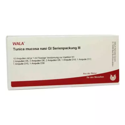 TUNICA slijmvlies nasi GL Seriële verpakking 3 ampullen, 10X1 ml