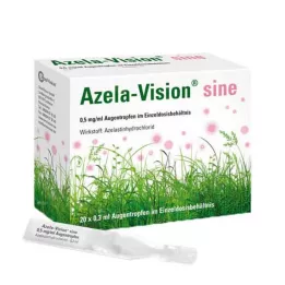AZELA-Vision sine 0,5 mg/ml oogheelkundige oplossing, eenmalige dosis, 20X0,3 ml