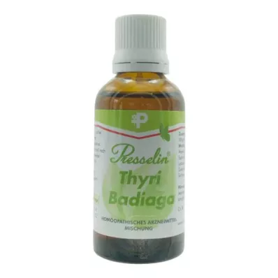 PRESSELIN Thyri Badiaga druppels, 50 ml PRESSELIN Thyri Badiaga druppels, 50 ml