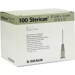 STERICAN Ins.insert.can.27 Gx1/2 0,4x12 mm, 100 st