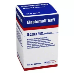 ELASTOMULL zelfklevend fixatiewindsel 8 cmx4 m, 1 st
