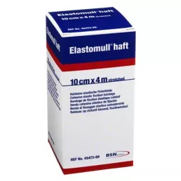 ELASTOMULL zelfklevend fixatieverband van 10 cmx4 m, 1 st