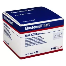 ELASTOMULL zelfklevend fixatieverband van 6 cmx20 m, 1 st