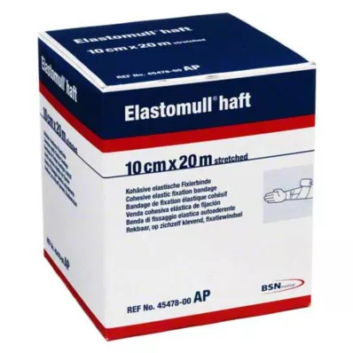ELASTOMULL zelfklevend fixatieverband van 10 cmx20 m, 1 st ELASTOMULL zelfklevend fixatieverband van 10 cmx20 m, 1 st
