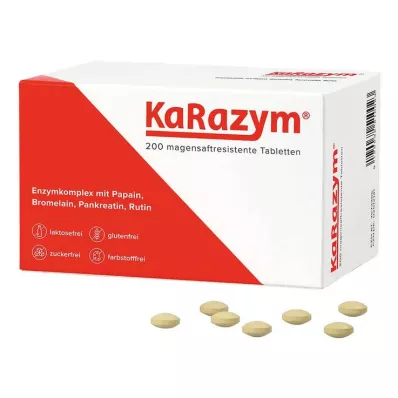 KARAZYM enterische tabletten, 200 stuks KARAZYM enterische tabletten, 200 stuks